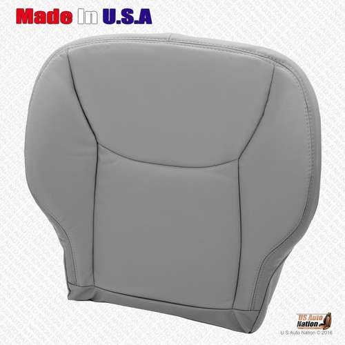 PASSENGER Bottom Leatherette Seat Cover Gray For 2000-2002 Mercedes Benz S Class