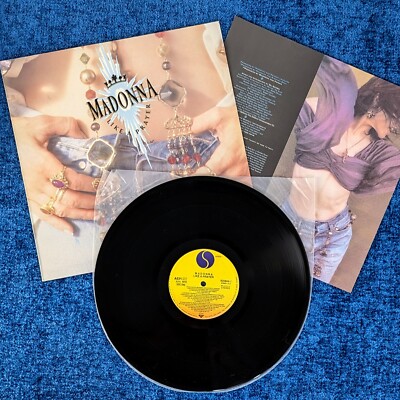 MADONNA GREEK LIKE A PRAYER 12'' VINYL GREECE SIRE 1989 w/ INSERT MINT