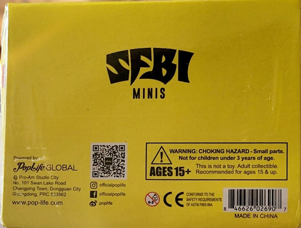 Виниловая фигурка Mark Bodē Cheech Wizard запечатанная слепая коробка Mindstyle Vaughn Bodē SFBI - Изображение 3 из 4