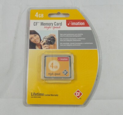 Imation 4GB High Speed CompactFlash Speicherkarte (51122-21774)