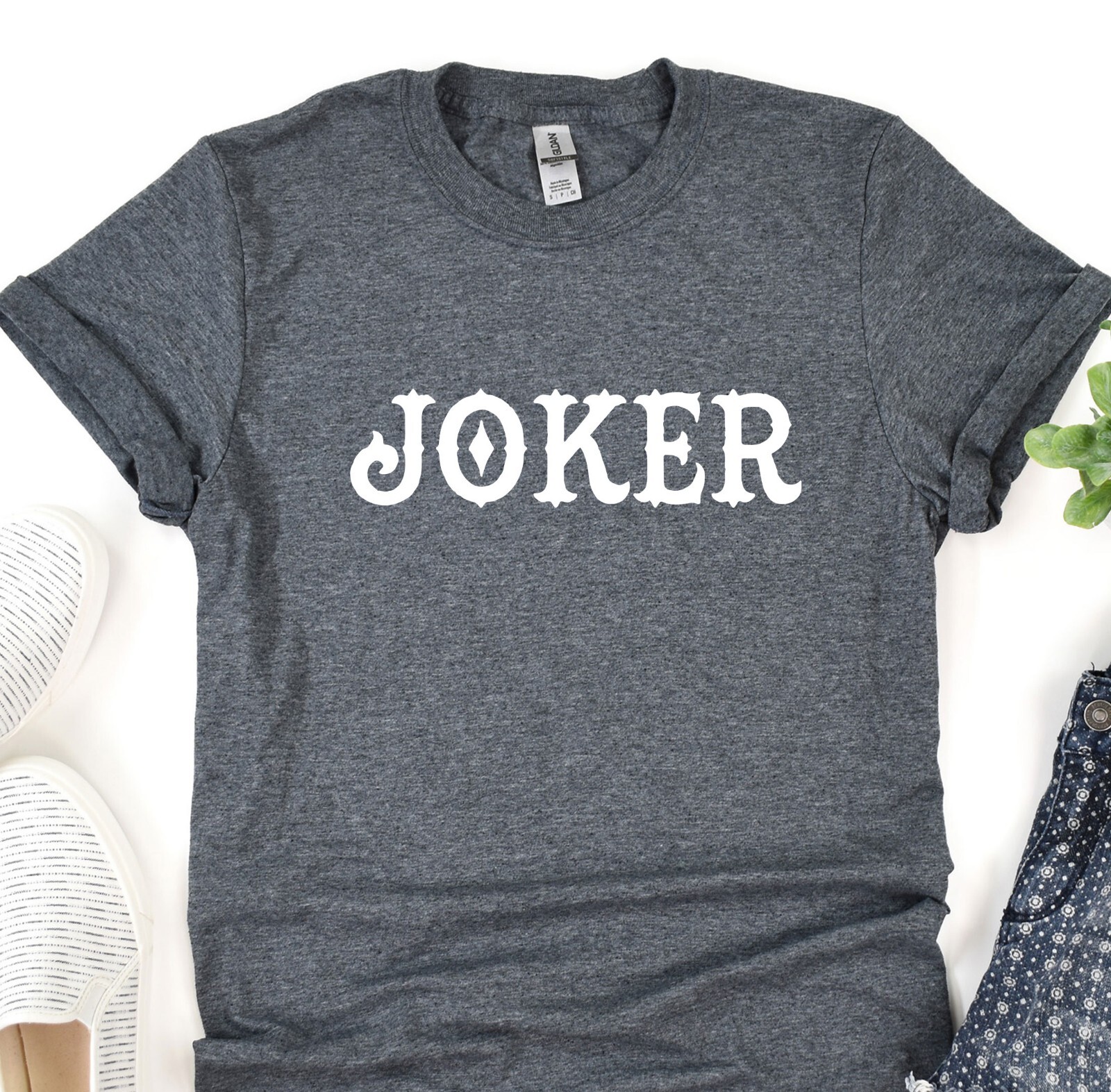 Joker Shirt, Joker Laugh T-Shirt, Joker Tee, Oversize Shirt, Harley Quinn Tee image 6