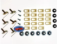 68-69 Chevelle Malibu GTO Cutlass Vinyl Top Moulding Molding Trim Clip Set A74