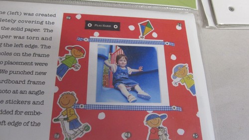 Me & My Big Ideas 3 Frame Basics Designers Nuts Bolts 8" x 10" Scrapbooking - Picture 8 of 9