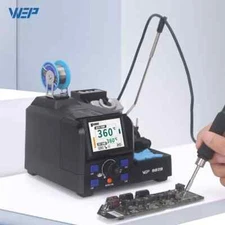 WEP 982D Microscope Soldering Iron Station For Micro Component C210 C245