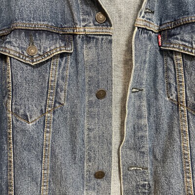 Levi's 72334-0134 Denim Trucker Blue Jean Jacket Mens Size XXL | eBay