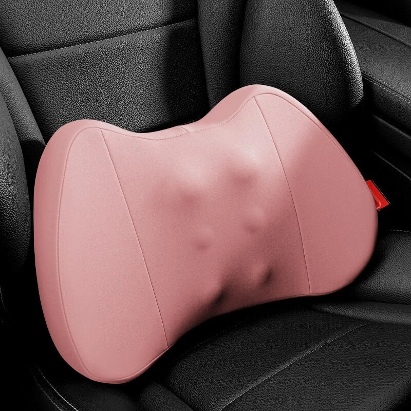 Car Lumbar Support For Driving Memory Foam Auto Seat Backrest Waist Cushion