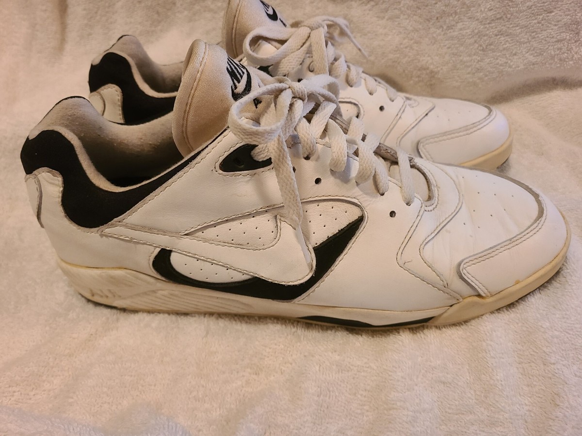 Vintage 1994 Nike Karma Plus Golf Cleat Shoes White Black Leather Dad Mens 11.5 Mens Vintage Golf Shoes - Etsy Canada main image 2