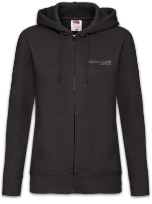 Sterling Cooper Advertising Damen Zipper Hoodie Mad Don Firma Sign Draper Men