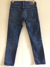 Bonobos "The Blue Jean" RARE USA Made Model Pinstripe Pocket TAG W28 ACTUAL W29"