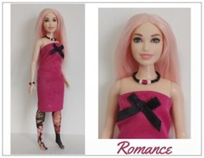 SaLe HM Fashion fits Curvy Body BB CLOTHES Dress, Stockings& Jewelry NO DOLL d4e