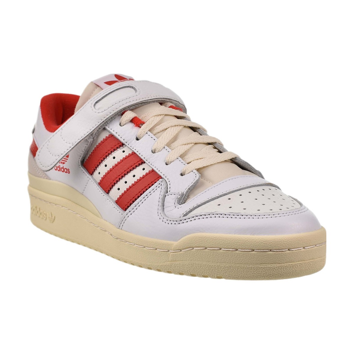 Adidas Forum 84 Low Men's Shoes Cloud White-Vivid Red S21