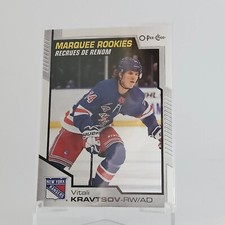 2020-21 Upper Deck VITALY KRAVTSOV O-Pee-Chee Marquee Rookies card # 613 RANGERS