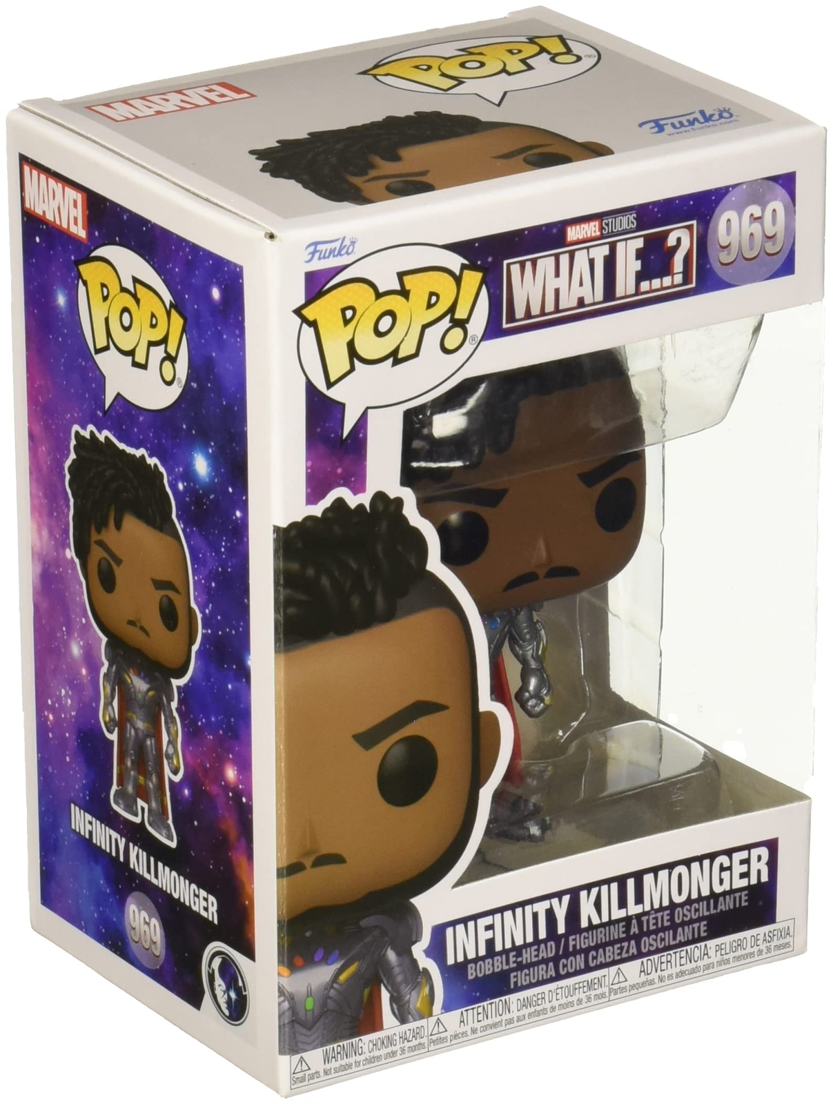 Funko Pop! Marvel - The King - What If - Infinity Killmonger - Marvel What If -