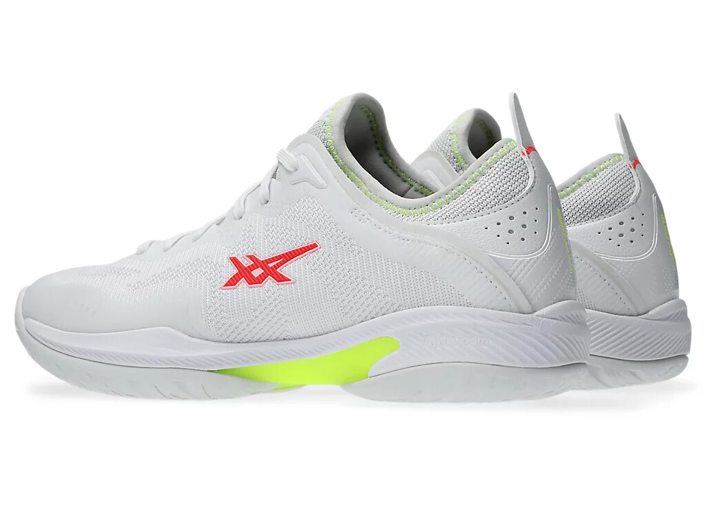 Asics Basketball shoes GLIDE NOVA FF 3 White/Sunrise Red 1063A072
