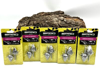 Spro Pelagical Screw In Jighead 30g 40g 50g 60g 80g 2 Stück Schraubkopf