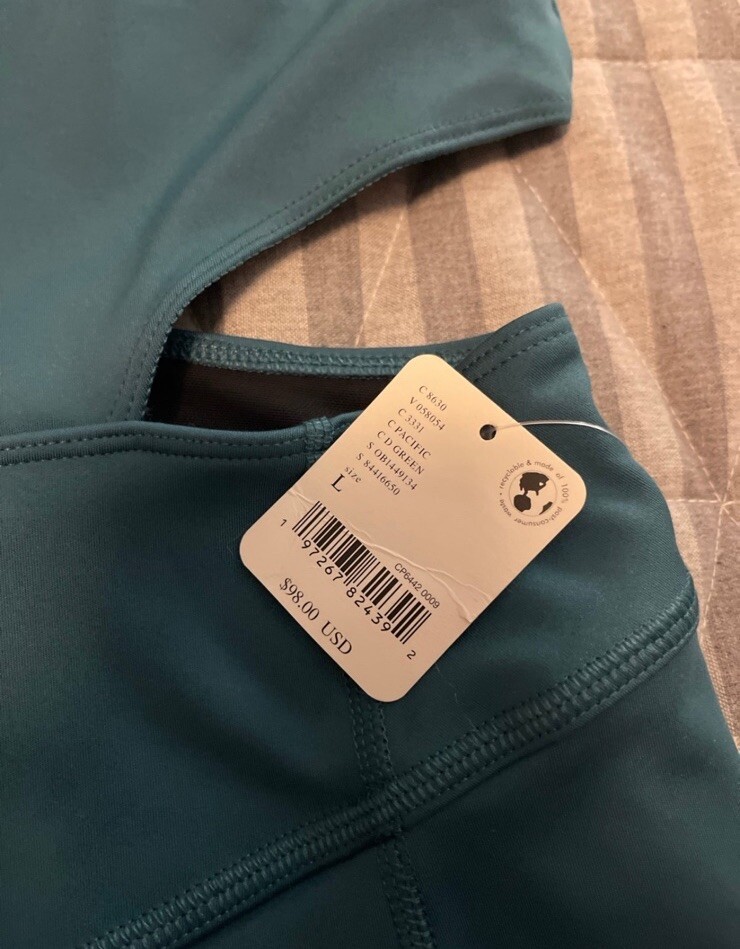 NEW Free People Movement Back it Up Athletic Jumpsuit One Piece Sz