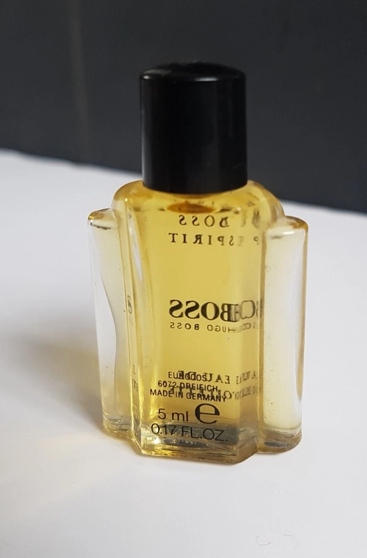 Vintage Hugo Boss Spirit 5ml Eau De Toilette EDT full unboxed 1st Formula