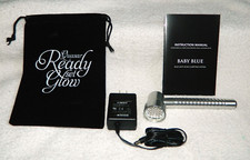 NEVER USED IN BOX - Quasar Baby Blue Skincare Advanced Acne Light Therapy System