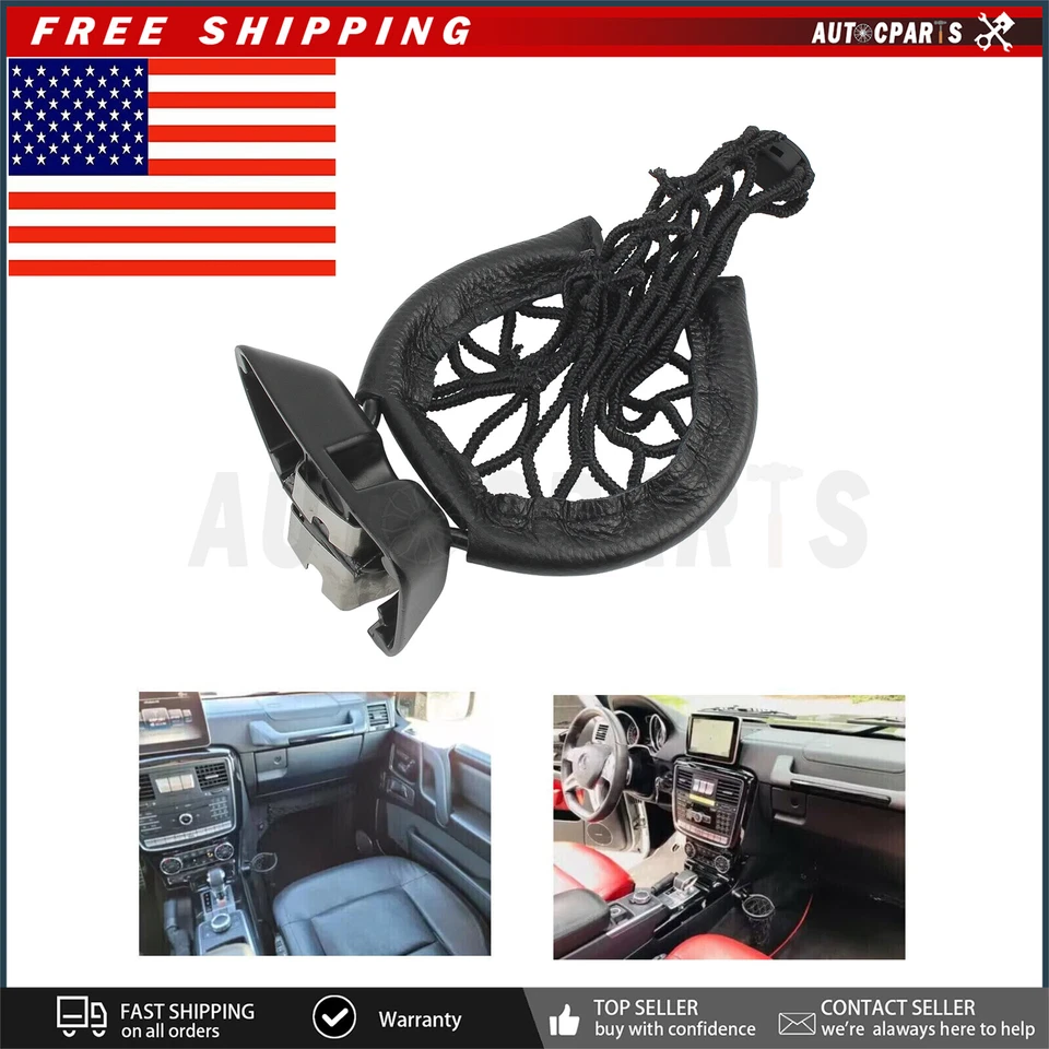 A4636802391 1pc Cup Can Holder Tray Black For Mercedes Benz G-Class G65 AMG G550 - Image 3 of 4