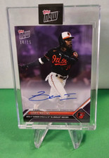 Cedric Mullins Topps Now Auto Card 275C Hit For Cycle Pruple 14/25 SP