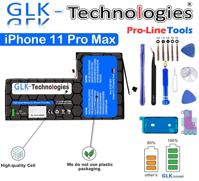 GLK-Technologies iPhone 11 Pro Max Akku TOP Batterie 2 Jahre Garantie N E U