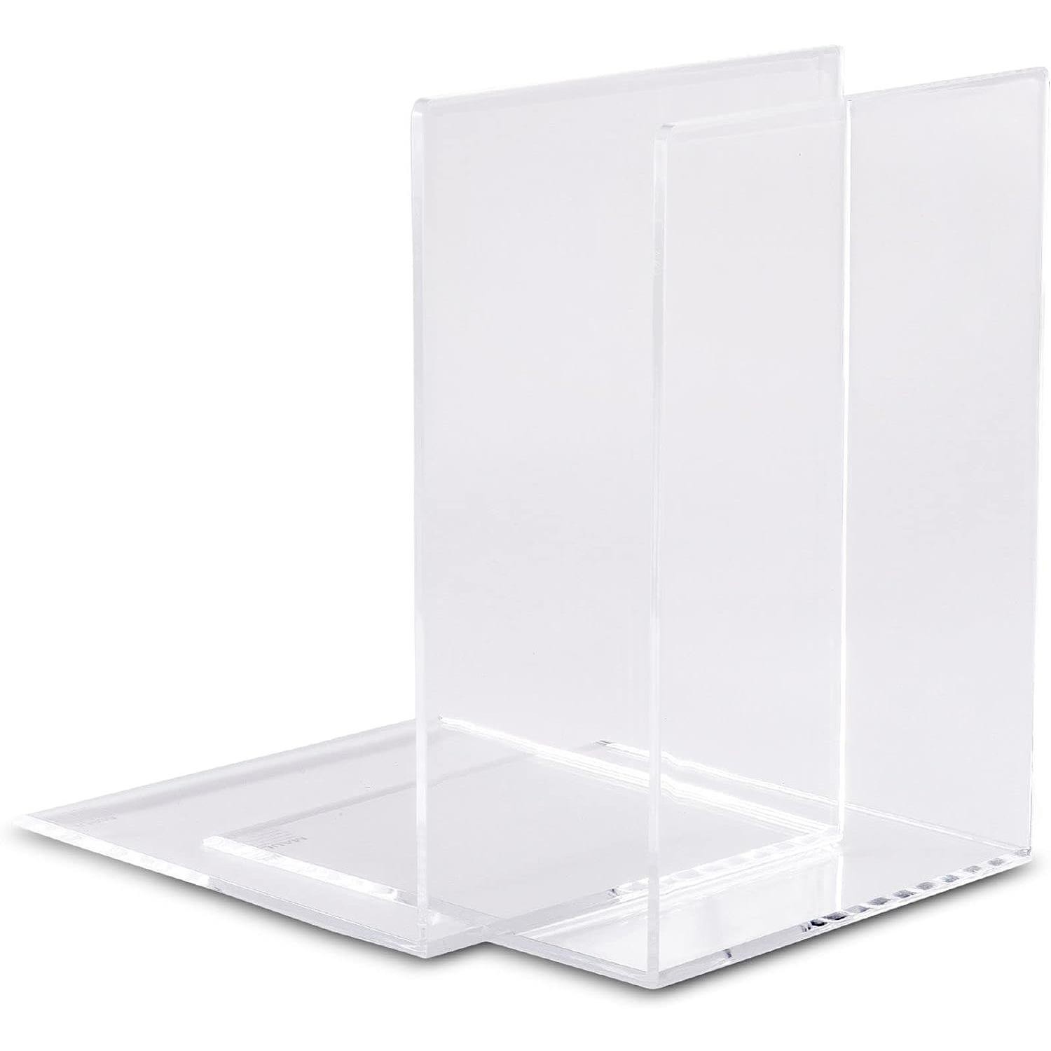 Serre-livres en Acrylique Transparent Maul Support Stable Épais