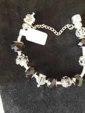 Pandora Bracelet With 10 Charms New