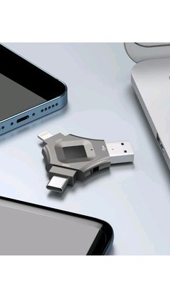 i-Encrypted 128G Security Recognition Fingerprint Encrypted USB Flash Drive
