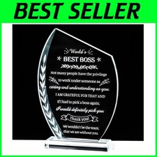 Boss Appreciation Keepsake Thank You Gift