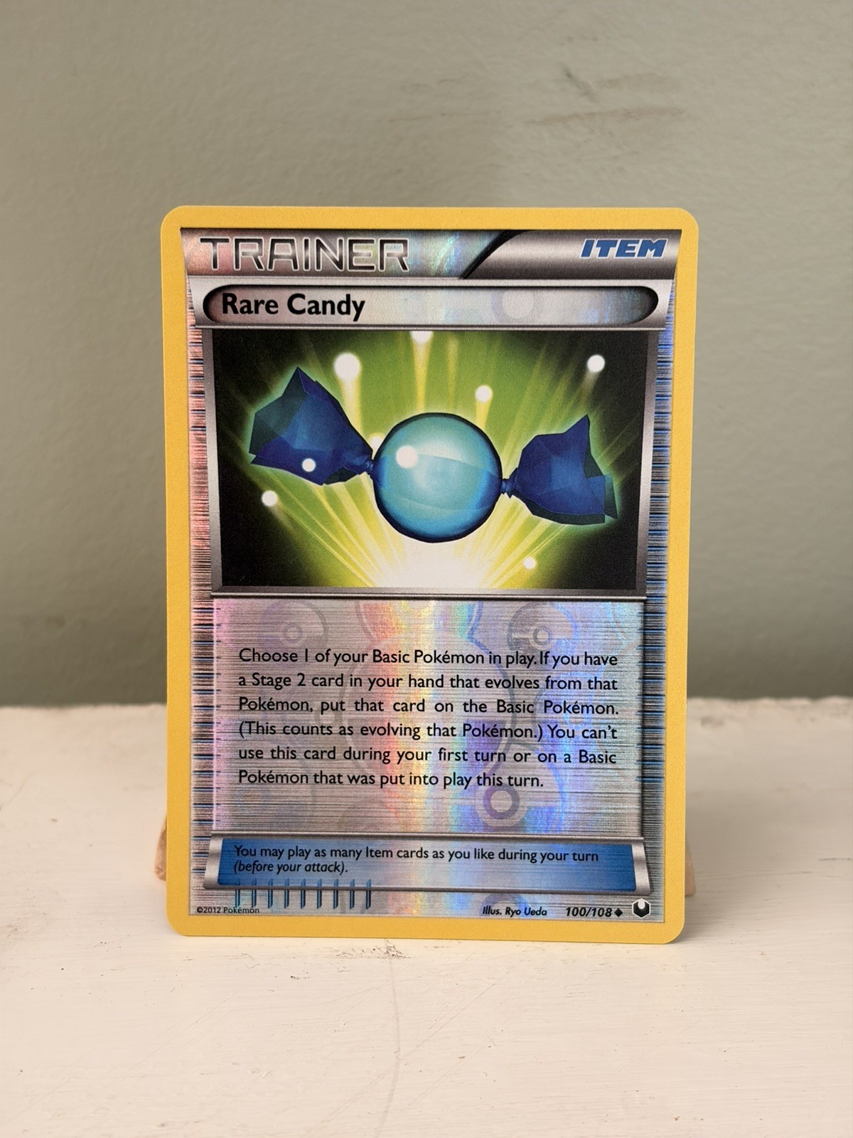 Rare Candy 100/108 Dark Explorers Reverse Holo LP
