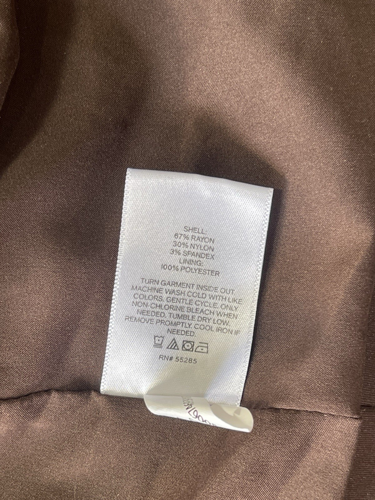 Express Brown Columnist Blazer Jacket Women's Siz… - image 9