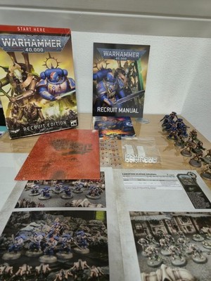 Warhammer 40k Recruit Edition 9th Edition (Bemalt)