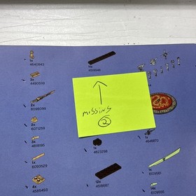 Lego Ninjago 70738 Final Flight of Destiny Bounty No Mini Figs Incomplete