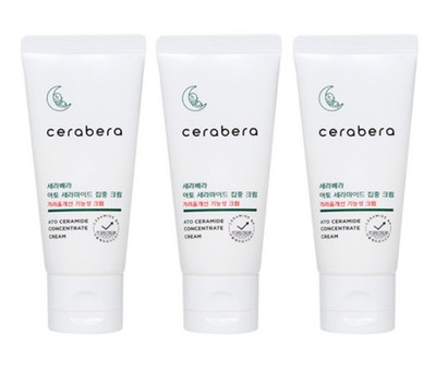Cerabera Ato Ceramide Concentrate Cream Travel Size 30ml x3 For Dry Sensitive Sk