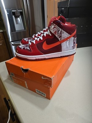 Size 11- Nike Dunk Premium High Dontrelle Willis 2006 313599-681 CLEAN NDS