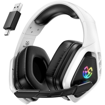 Wireless Gaming Headset für PC Ps5 Ps4 2,4GHz USB & Typ C & Bluetooth Gaming