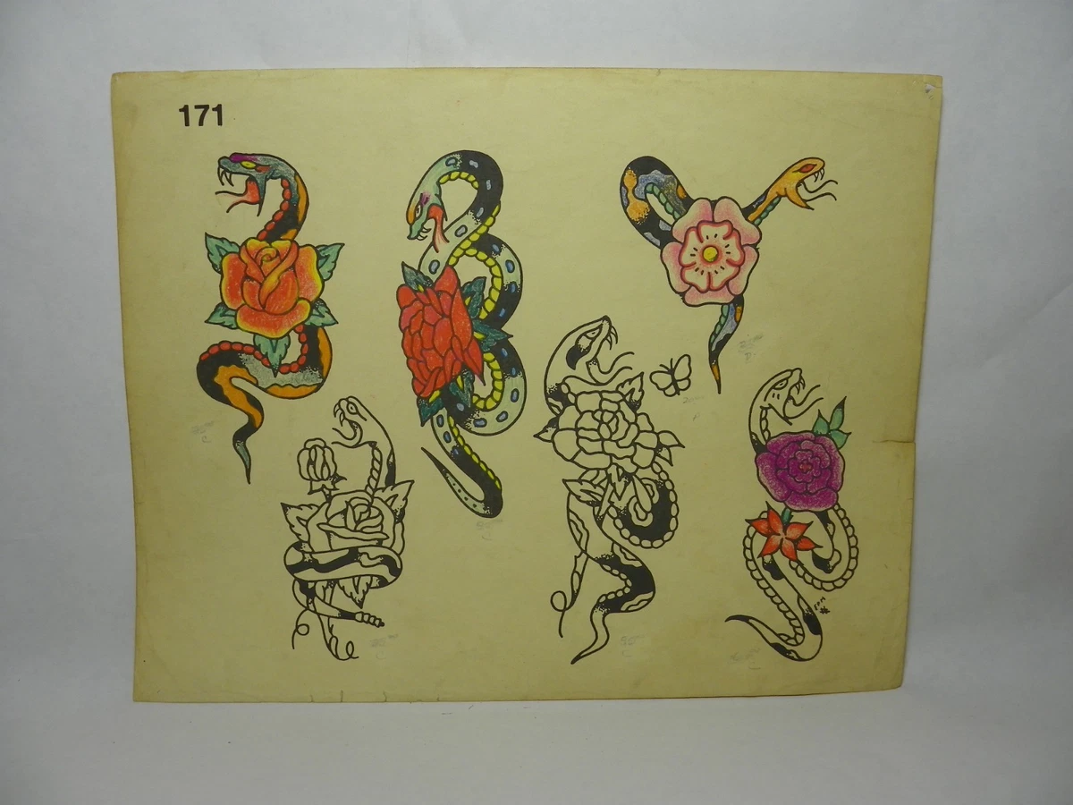 Spaulding & Rogers Tattoo Flash | eBay