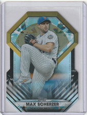 2022 Topps Update Series Max Scherzer Diamond Greats Die-Cut Black #/299 DGDC-66