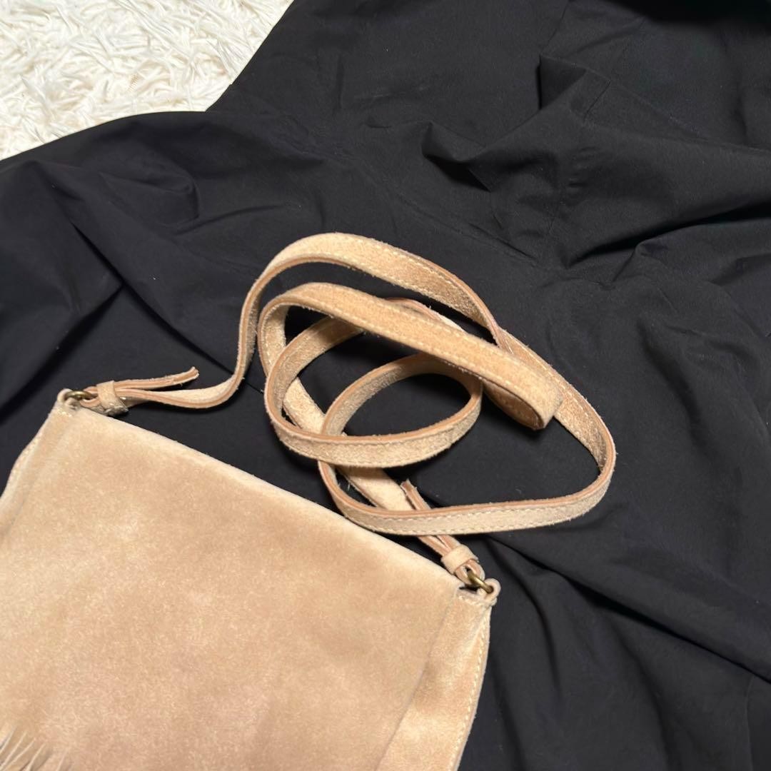 Miu Miu Archive Suede Fringe Shoulder Bag Vintage Designer