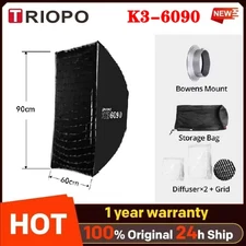 US TRIOPO K3 Series 60x90cm Quick-Setup Octagon Softbox W/ Grid For Godox Light