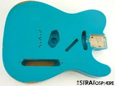 Fender Custom Shop SR25 Tele Pro 2025 Relic BODY Tele Nitro Taos Turquoise