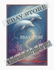 1000 piece jigsaw puzzle Marine dolphin sea ocean