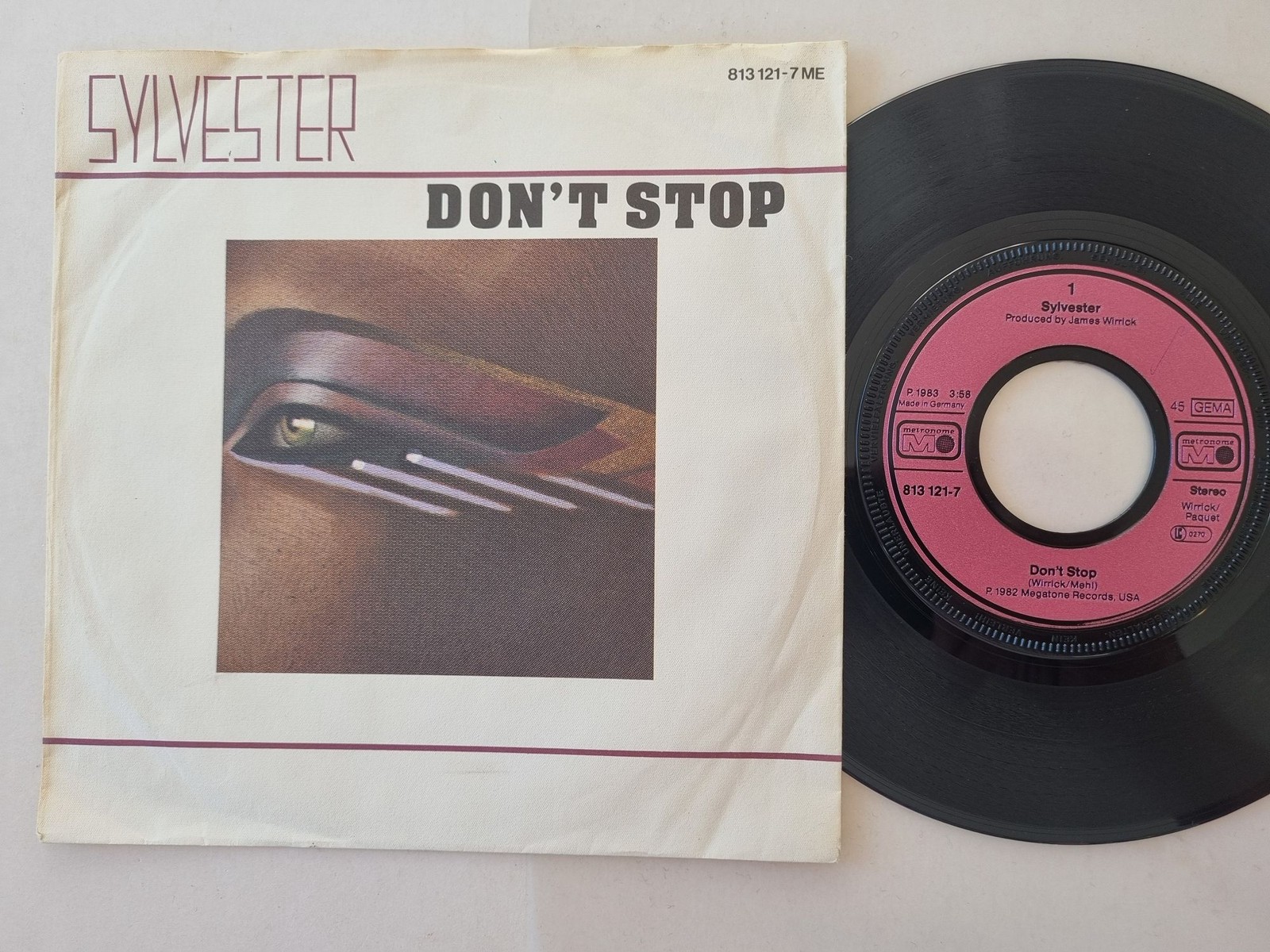 Sylvester - Don't Stop 7'' Vinyl Germany