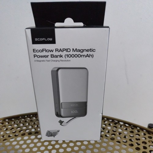EcoFlow RAPID Tragbare Magnetische Powerbank USB-C Qi2 15W Kabelloses Schnellladen