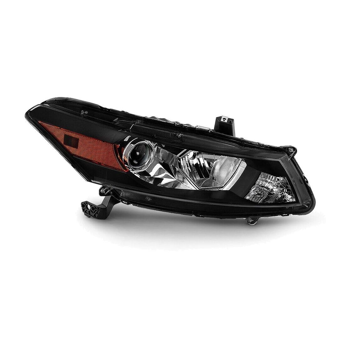 Passenger Side Headlight for Honda Accord EX L LX S 08 10 2 Door Black Housing