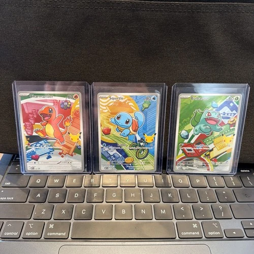 Pokemon First Partner Collection (Series 1) Bulbasaur Charmander Squirtle