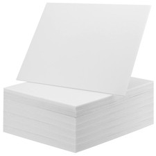 HOZEON 50 Pack 11 x 14 Inch Foam Boards, White Foam Board, 1/8 Inch Thickness...