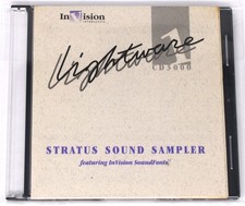 InVision Interactive Lightware 1 Stratus Sampler Akai Format Library Sampling CD