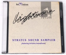 InVision Interactive Lightware 1 Stratus Sampler Akai Format Library Sampling CD