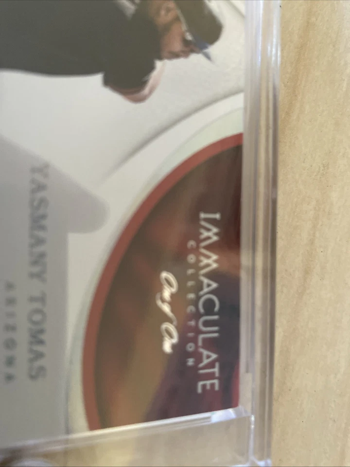 1/1 2017 Yasmany Tomas Panini Immaculate Collection AU,MEM — 第 3/3 张图片
